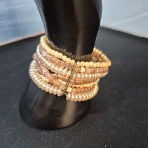 Elegant Beaded Bracelet Set